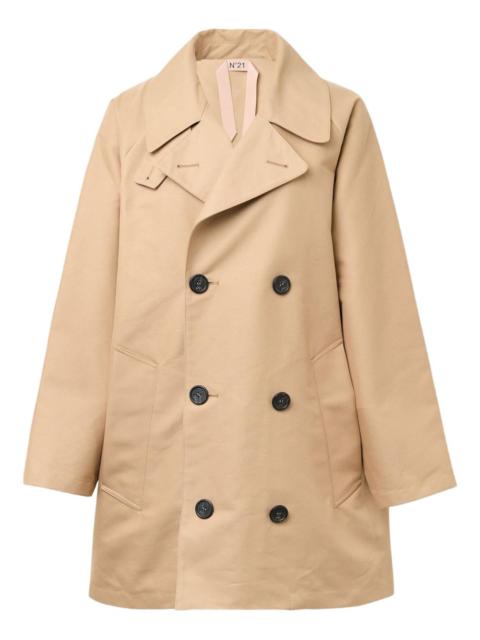 N°21 buttoned double-breasted coat