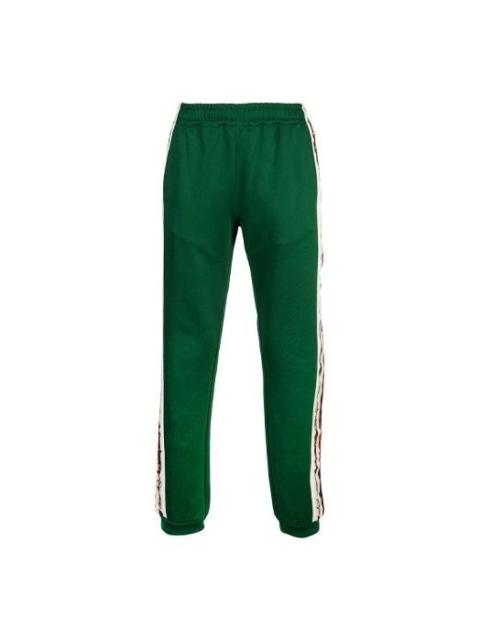 GUCCI Gucci Printed Side Stripe Track Pant 'Green' 575739-XJBA8-3134