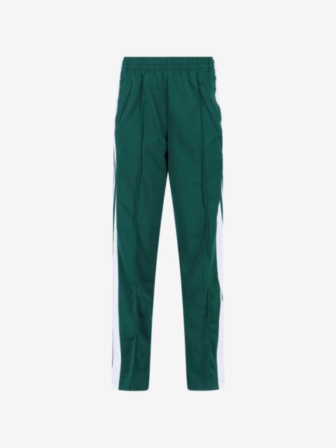 adidas side stripe popper trousers