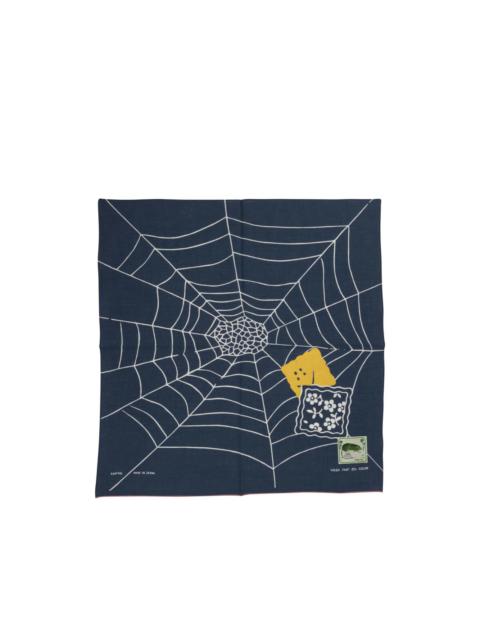 Kapital spiderweb graphic-print bandana