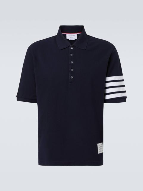 Thom Browne 4-Bar cotton polo shirt