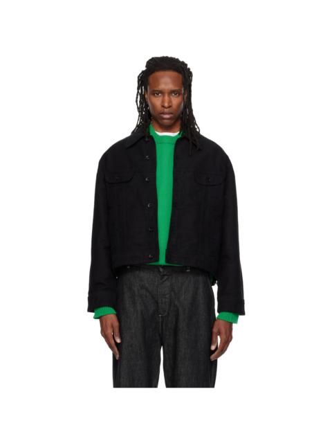 Studio Nicholson Black Cropped Jacket