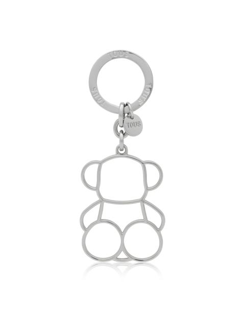 TOUS Silver-colored Silhouette Key ring Bold Bear