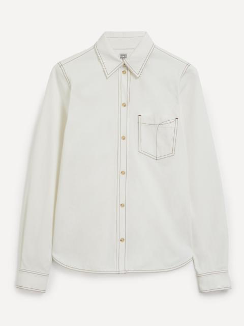 TOTEME Petite Tumbled Cotton Shirt