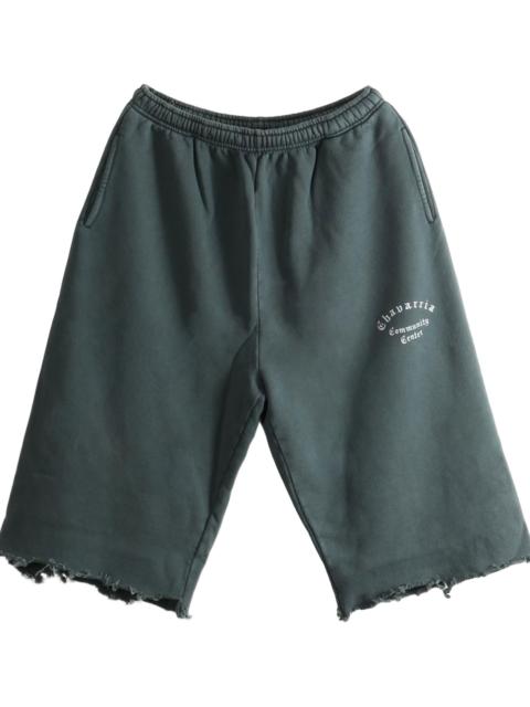 WILLY CHAVARRIA Community Center Distressed Pants "Pirate Black" MUJSB008 064N 011