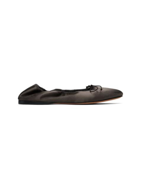 The Row Brown Awar Ballerina Flats