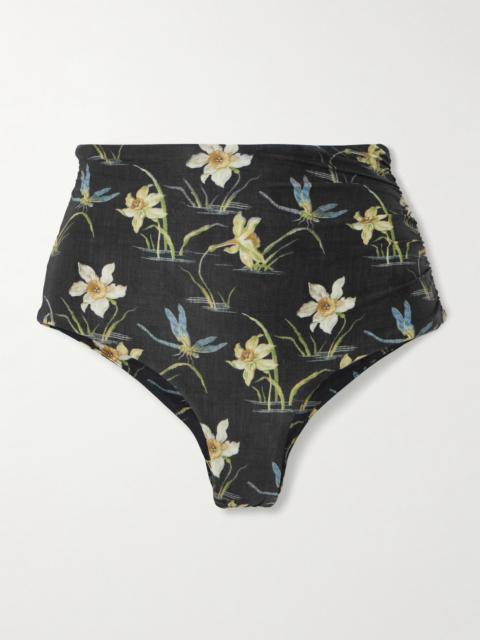 FAITHFULL Bianca Printed Recycled Bikini Briefs