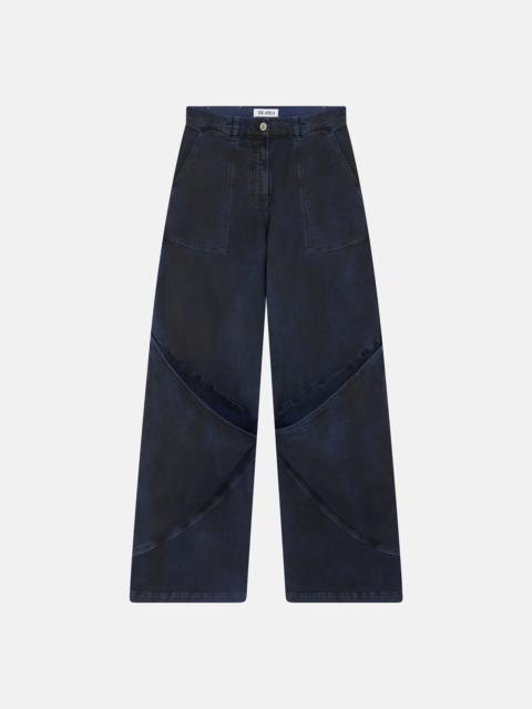 THE ATTICO FOREST NIGHT WASH LONG PANT