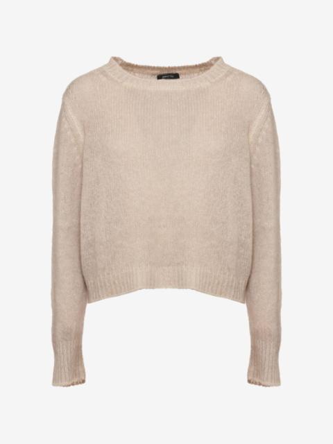 Avant Toi fine-knit ribbed-trim sweatshirt
