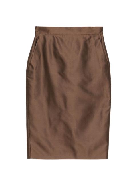 Max Mara Tegoista pocket midi skirt