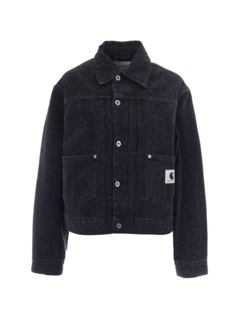 Carhartt WIP Smith camo denim jacket
