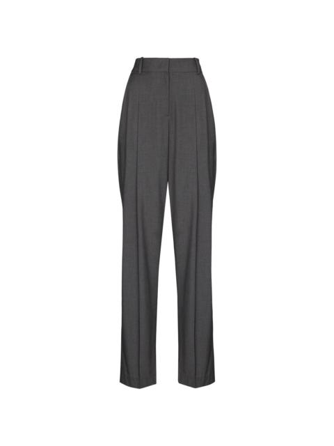 Gelso high-waisted darted trouser