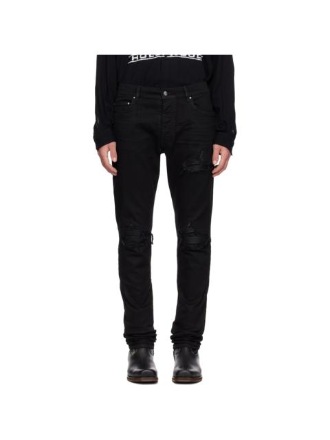 AMIRI Black Waxed MX1 Jeans