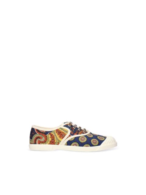 Valentino paisley-print sneakers