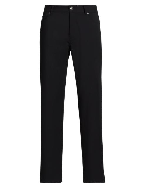EMPORIO ARMANI Men's Stretch Tech Five-Pocket Pants - Black Beauty