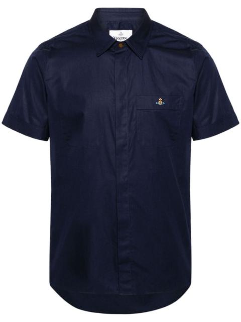 Vivienne Westwood Orb-logo cotton shirt