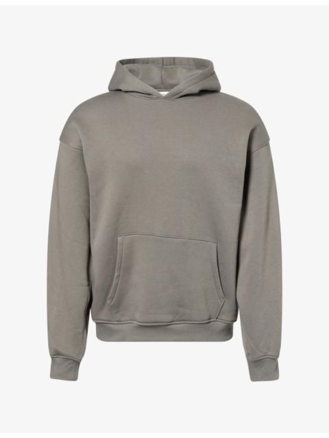 SKIMS Fleece Lounge Relaxed Cotton-Jersey Hoody