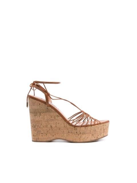 AQUAZZURA Ritmo lace-up platform sandals