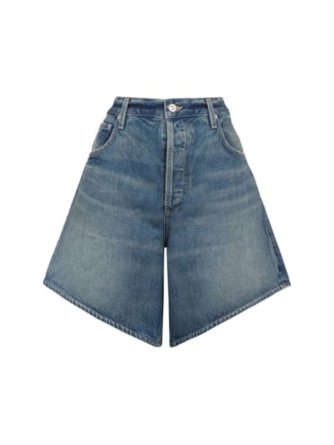 Citizens of Humanity Gaucho denim shorts
