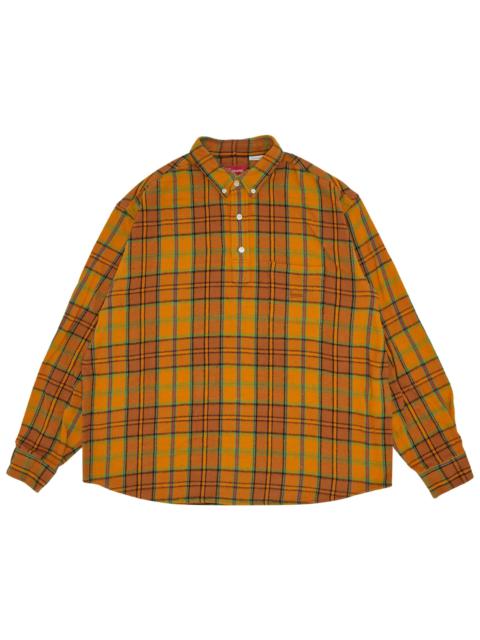 Supreme Pullover Plaid Flannel Shirt 'Gold'