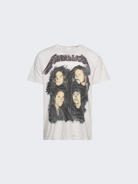 EARTHLING VIP Metallica Vintage Tee White