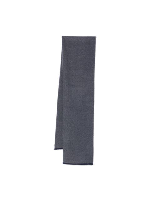 CORNELIANI trim-detail scarf