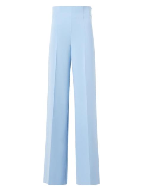 AKRIS Women's Fiyuki Double-Face Wool Seamed Pants - Powder Blue