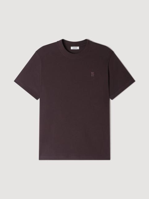 Sandro COTTON LOGO T-SHIRT
