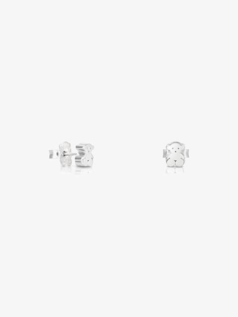 TOUS Silver TOUS Sweet Dolls Earrings Bear motif
