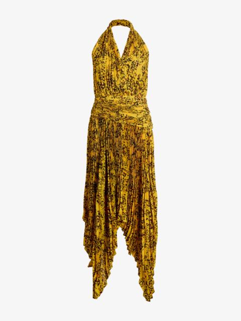 Proenza Schouler Paulina Dress in Pleated Georgette