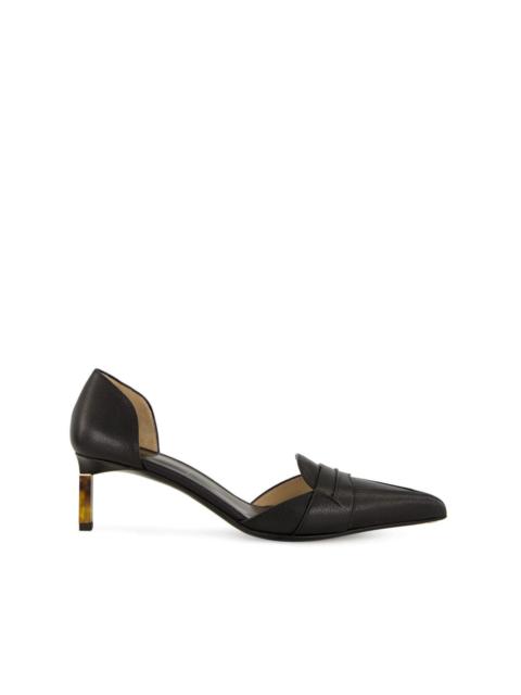 TOM FORD 85mm leather pointed-toe pumps