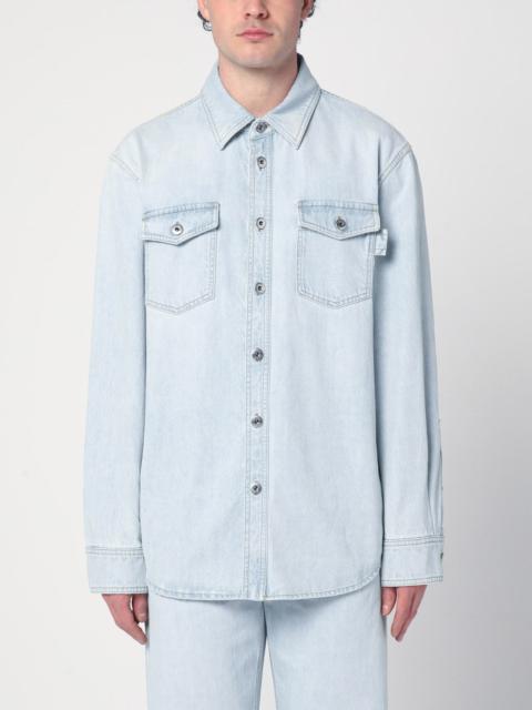 Bottega Veneta Light Blue Denim Shirt Extra Bleach