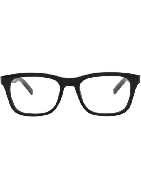 Berluti Berluti Square-Frame Acetate Optical Frames Black Black Transparent (BL50004I-55-001)