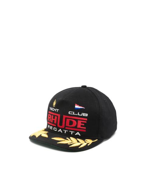 Rhude embroidered cap hat