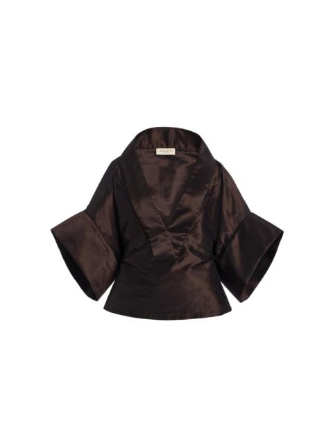 KALLMEYER Winslow Silk Top brown