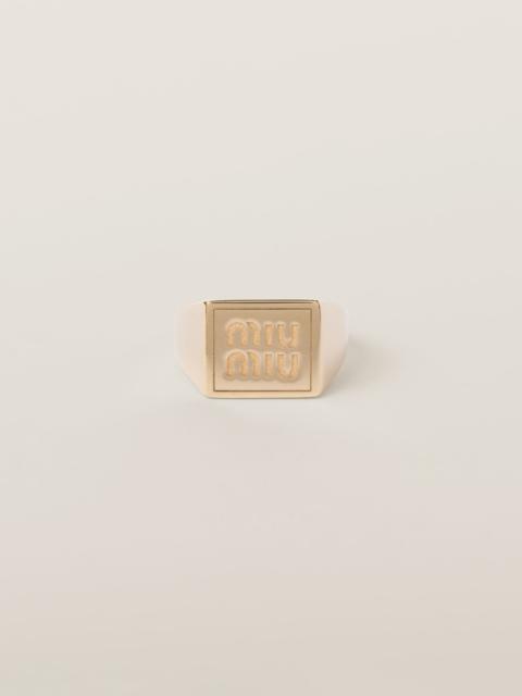 Miu Miu Metal ring