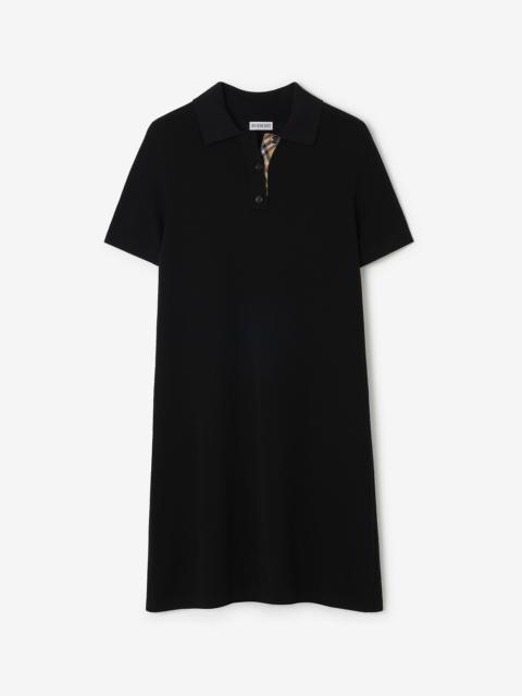 Burberry Wool Polo Shirt Dress