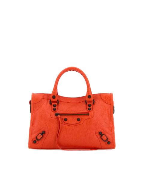 BALENCIAGA small Le City leather tote bag