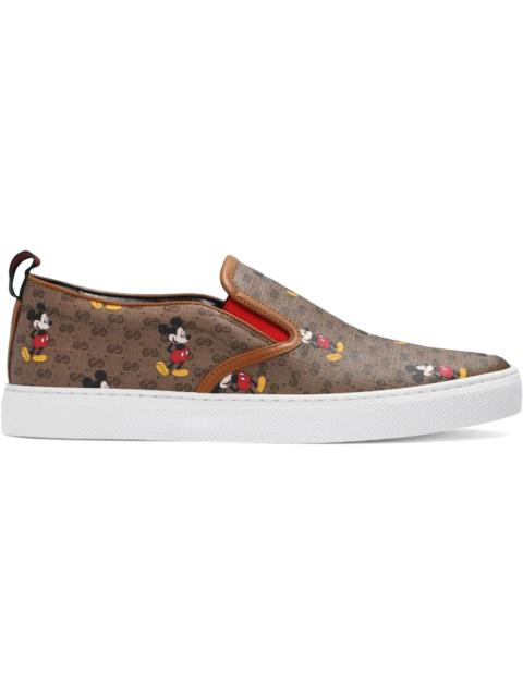 GUCCI Gucci GG Supreme Slip-On Disney Mickey Mouse