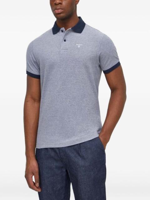 Barbour logo-embroidered polo shirt