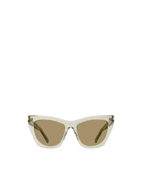 SAINT LAURENT Kate cat-eye sunglasses