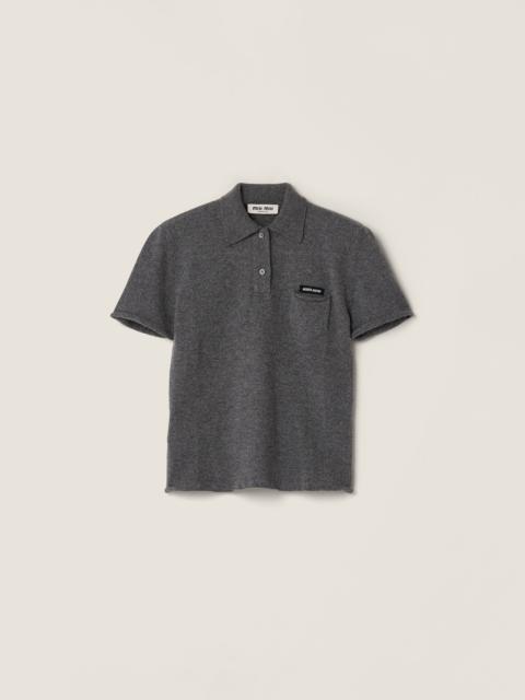 Miu Miu Cashmere polo shirt