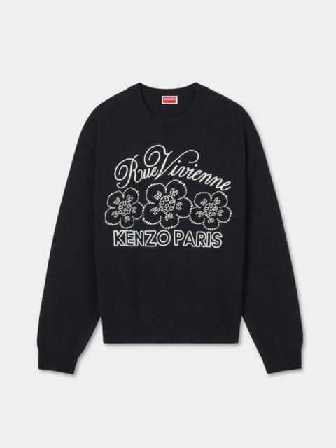 'KENZO Constellation' genderless embroidered jumper in wool and cotton