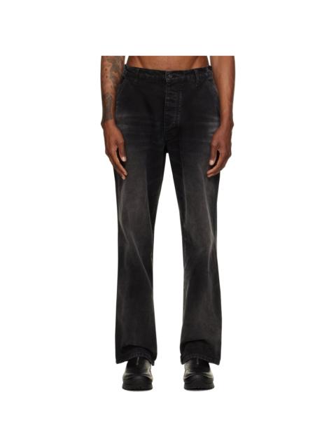 AlLEXANDER DIGENOVA Black Underground Cargo Pants