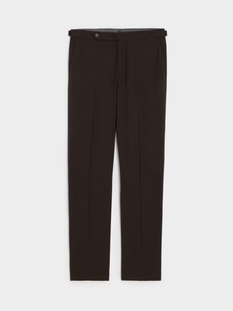 TODD SNYDER Italian Gabardine Side Tab Trouser