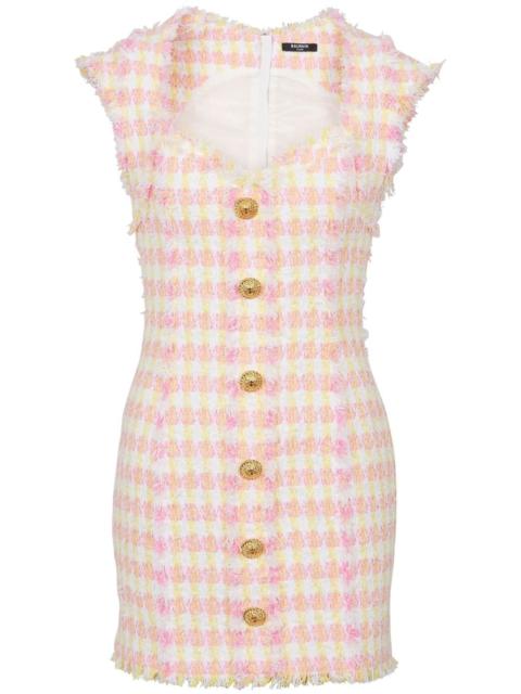 Balmain Miami tweed mini dress