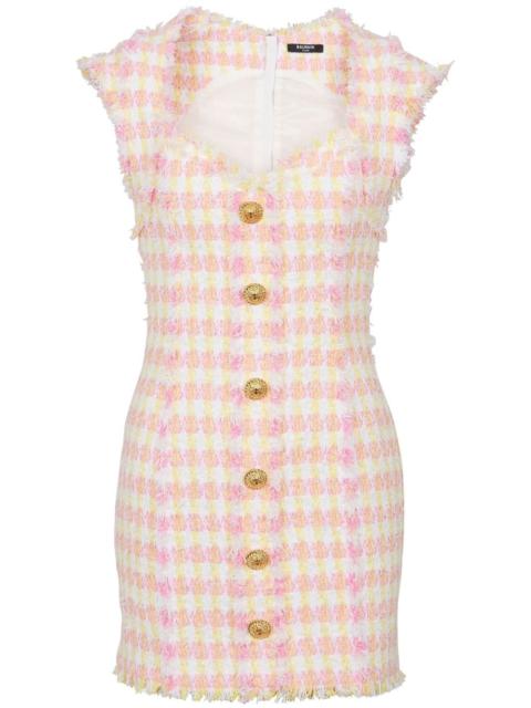 Balmain Miami tweed mini dress