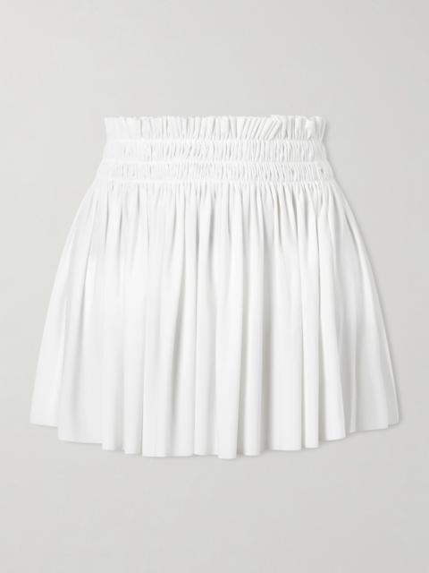 NORMA KAMALI Pickleball Pleated Jersey Tennis Skirt