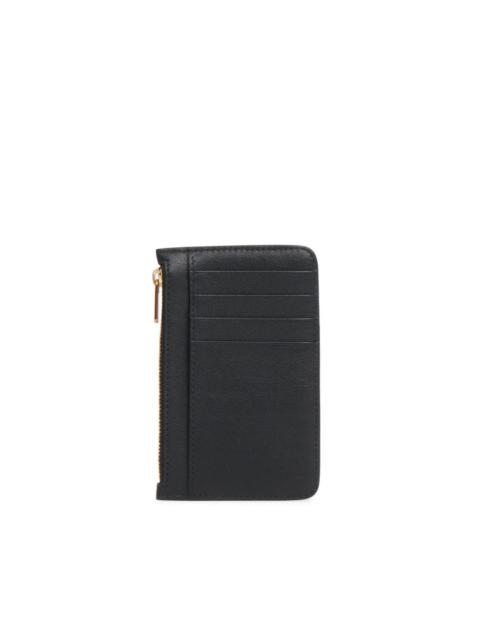 Mansur Gavriel logo-stamp zipped card holder