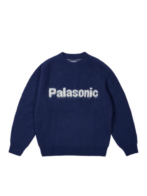 PALACE PALASONIC KNIT CREW DEEP SEA BLUE